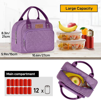Isolierte Lunchtasche Arbeit Erwachsene Kühltasche Lunchbox