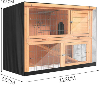 SYFUNLV Kaninchenstall Abdeckung wasserdicht isolierend