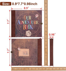 Fotoalbum Scrapbook Album Vintage Reise DIY Adventure Book
