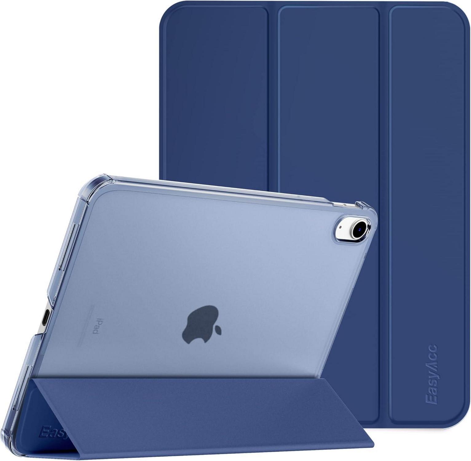 EasyAcc iPad 10 Generation 2022 Hülle 10.9 Zoll Navy Blau