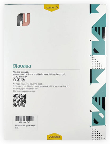 AUAUA iPad 10. Gen 2022 Hülle 10,9 Zoll PU Leder Cover mit Stifthalter