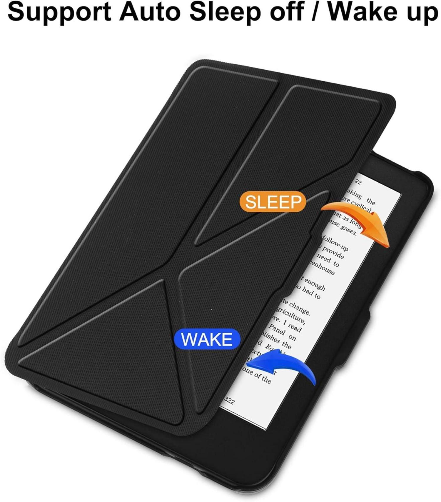 Hülle für Tolino Shine Kobo Clara, Slim Fit Stand Case, Auto Sleep/Wake