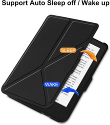 Hülle für Tolino Shine Kobo Clara, Slim Fit Stand Case, Auto Sleep/Wake