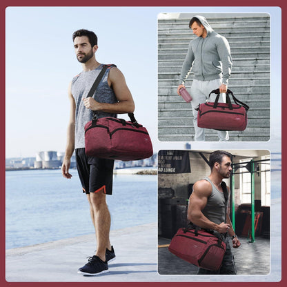 35L Sporttasche & Reisetasche Damen Herren Schuhfach Nassfach