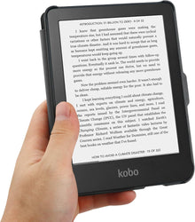 VOVIPO Slimshell Hülle für Tolino Shine 5/4 & Kobo Clara BW/2E, Slim Fit Stand Hülle
