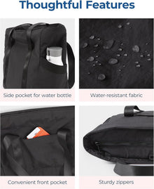 Bagsmart Damen Reisetasche Groß Wasserdicht Sporttasche Yoga