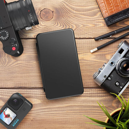 Speicherkarten Etui für SD Micro SD Karten Aufbewahrung 40 Steckplätze - Schwarz