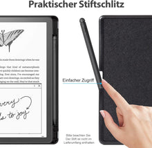 Kindle Scribe Hülle 10,2 Zoll 2022 - Schwarz PU-Leder