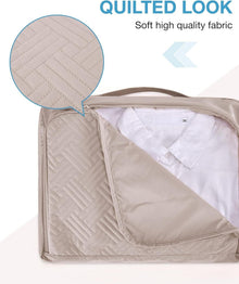 6-teiliges Packwürfel Set für Reisen und Urlaub, Beige