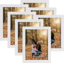 Bilderrahmen Set Weiß Fotorahmen Collage für Fotos 15x20 cm