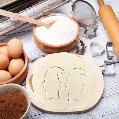 Weihnachts Ausstecherformen Edelstahl Backen Wichtel Urlaub