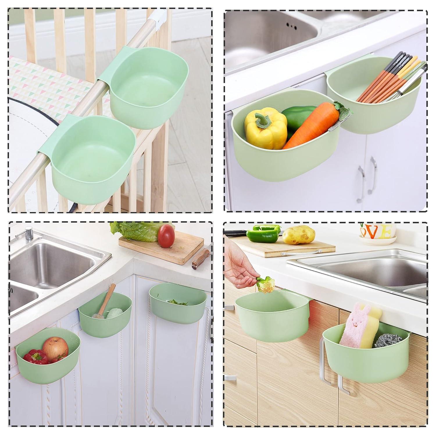 LYLIDIA Wickeltisch Organizer 3 Stück Mülleimer Auffangschale Baby Wickeltisch Küchenschrank