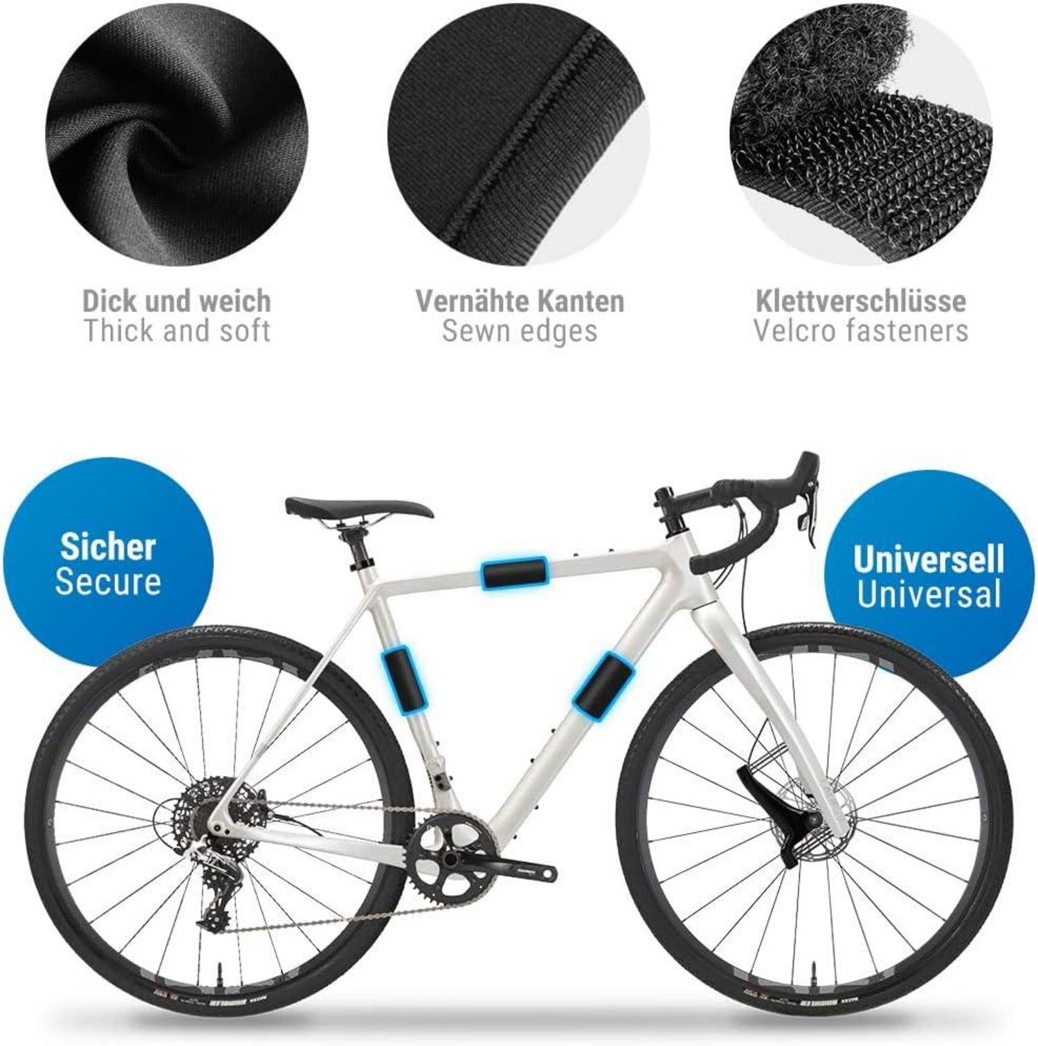Fahrrad Rahmenschutz Thule Transportschutz Carbonrahmen 4er Set