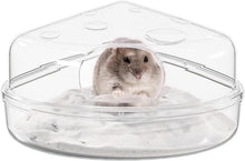 Hamster Sand Bath, Hörnchen Sand Toilette, Transparent