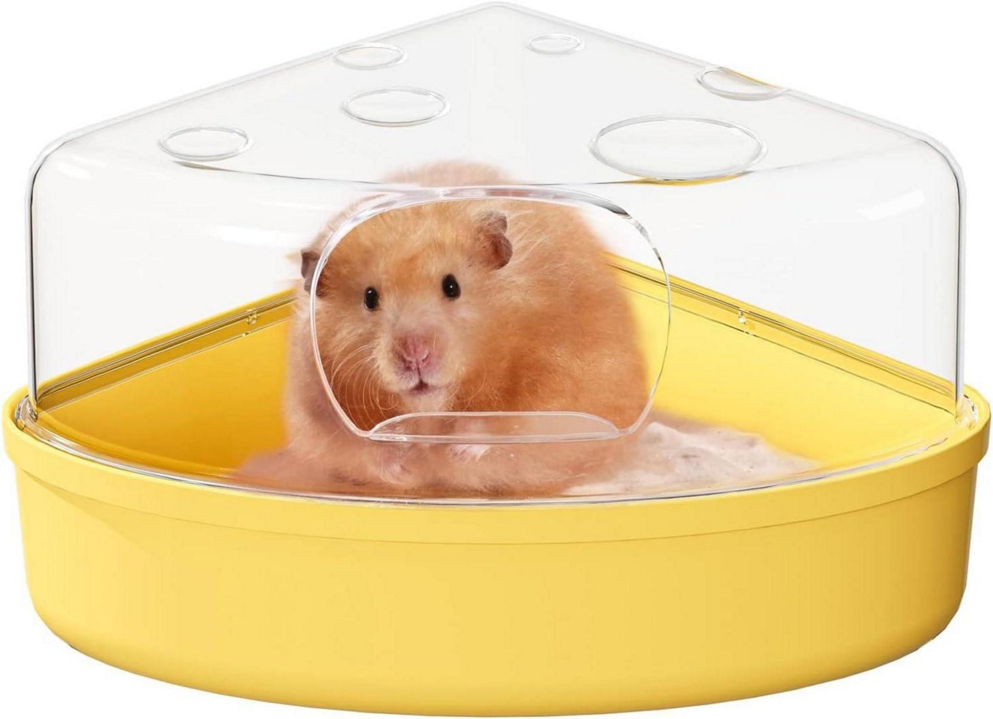 Hamster Sandbad Sand Trockenbad Chinchilla Gerbil Gelb