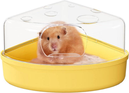 Hamster Sandbad Sand Trockenbad Chinchilla Gerbil Gelb