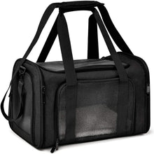 Faltbare Katzentransportbox 50x34x34cm – Tragetasche für Katze & Hund