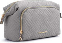 Kosmetiktasche mit Großer Offener Tasche für Reiseutensilien