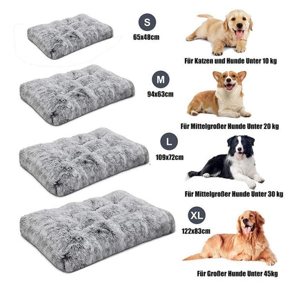XXL Flauschiges Hundesofa – Orthopädisches Hundebett 122x83cm