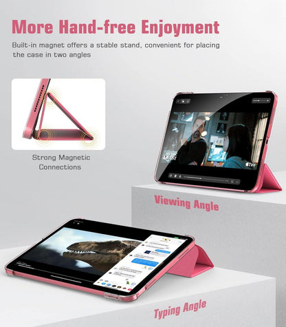 iPad 10.9 Zoll 2022 Hülle Smart Case Cover Wassermelone Rot
