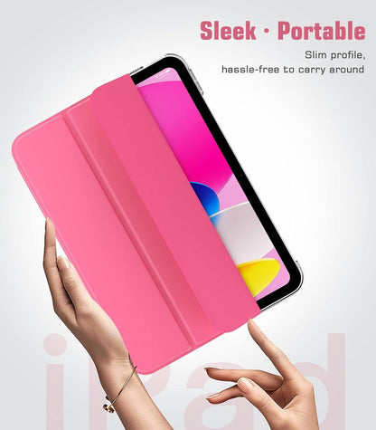 iPad 10.9 Zoll 2022 Hülle Smart Case Cover Wassermelone Rot