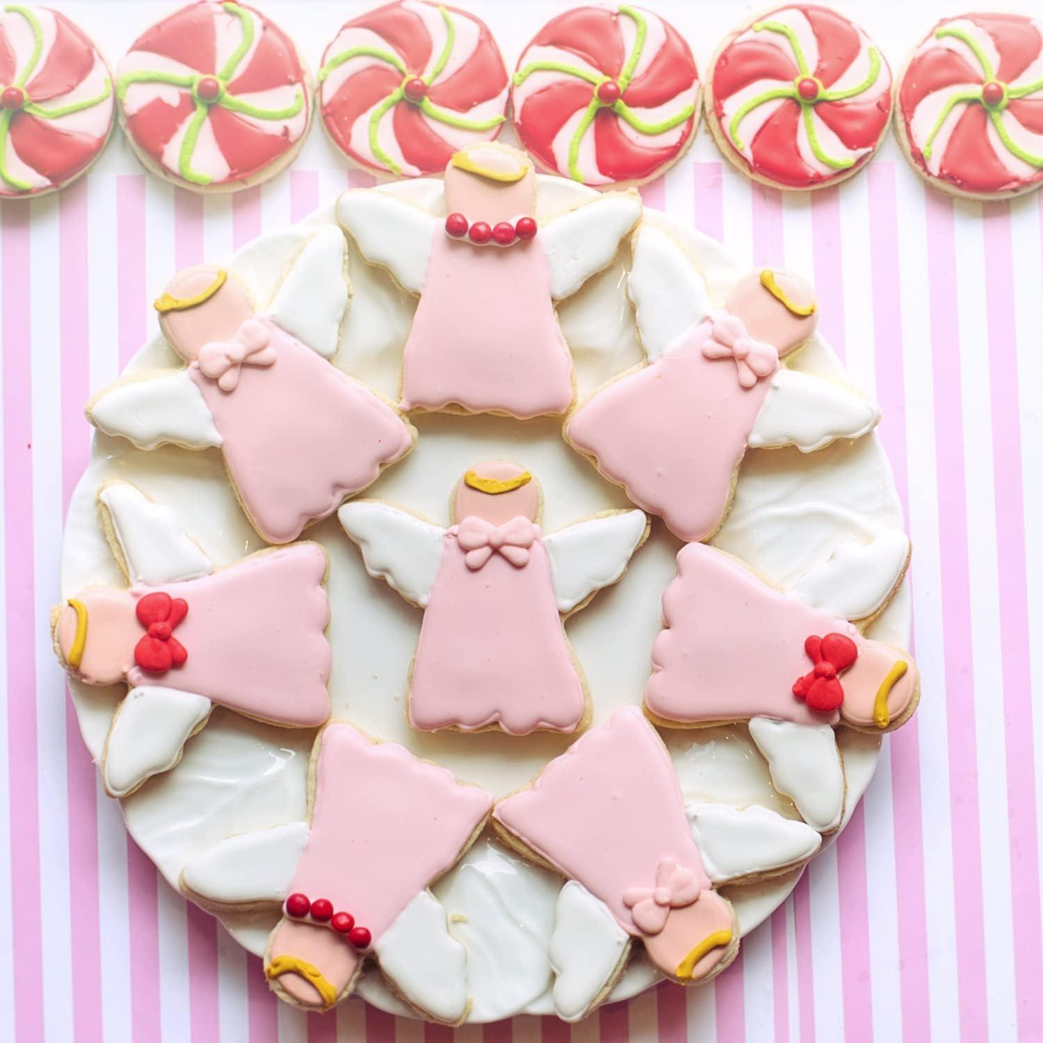 Weihnachten Engel Ausstecherformen Edelstahl für Plätzchen und Kekse