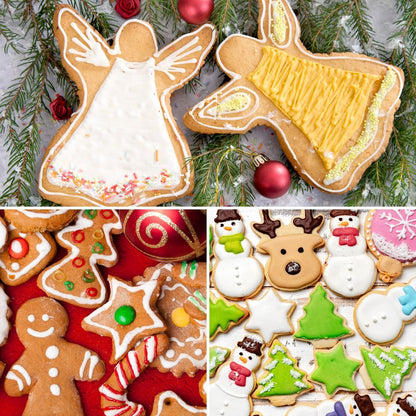 Weihnachten Engel Ausstecherformen Edelstahl Plätzchen Fondant Kekse