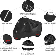 Motorradabdeckung 300D Wasserdicht Oxford 5