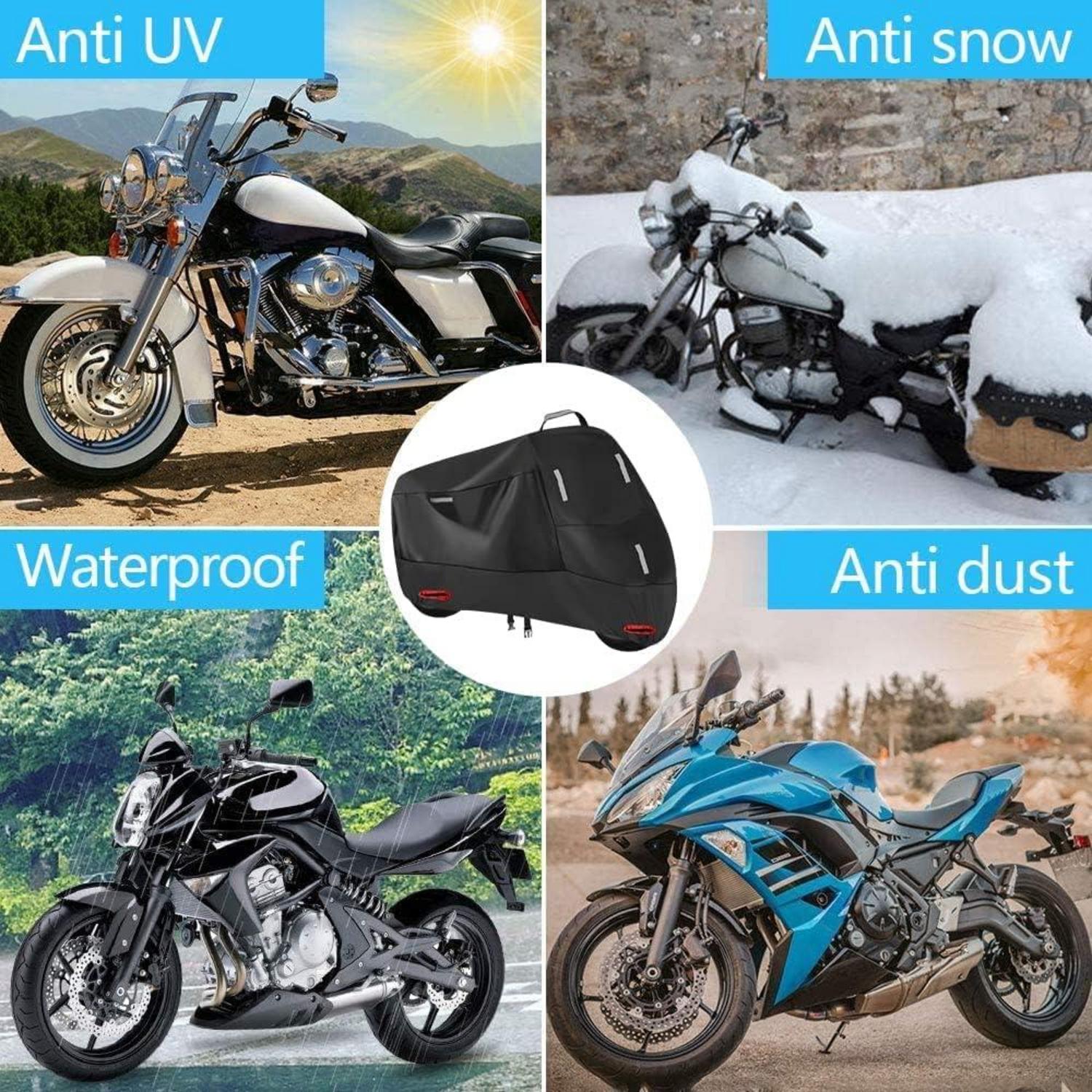 Motorradabdeckung 300D Oxford Outdoor Wasserdicht Schutzhülle