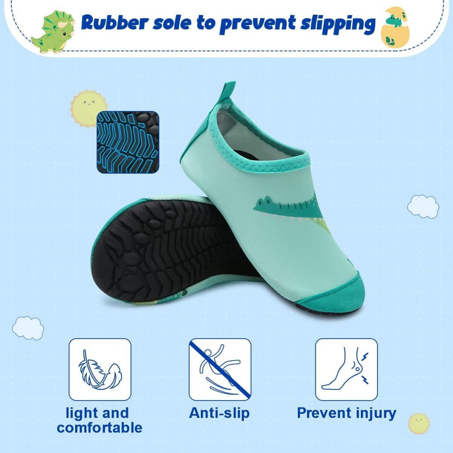 Kinder Badeschuhe Wasserschuhe Strandschuhe rutschfeste Surfschuhe 16/17 EU
