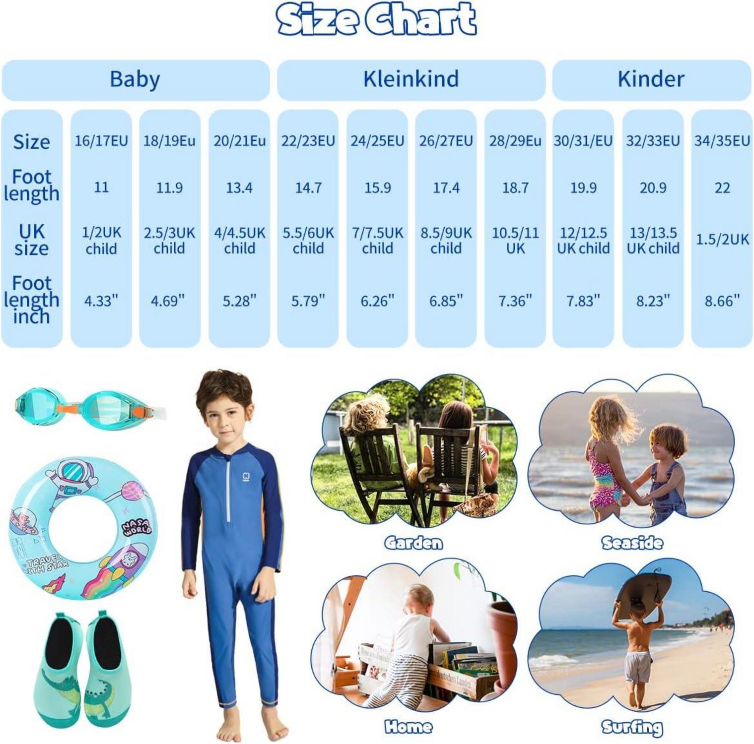 Kinder Badeschuhe Wasserschuhe Strandschuhe rutschfeste Surfschuhe