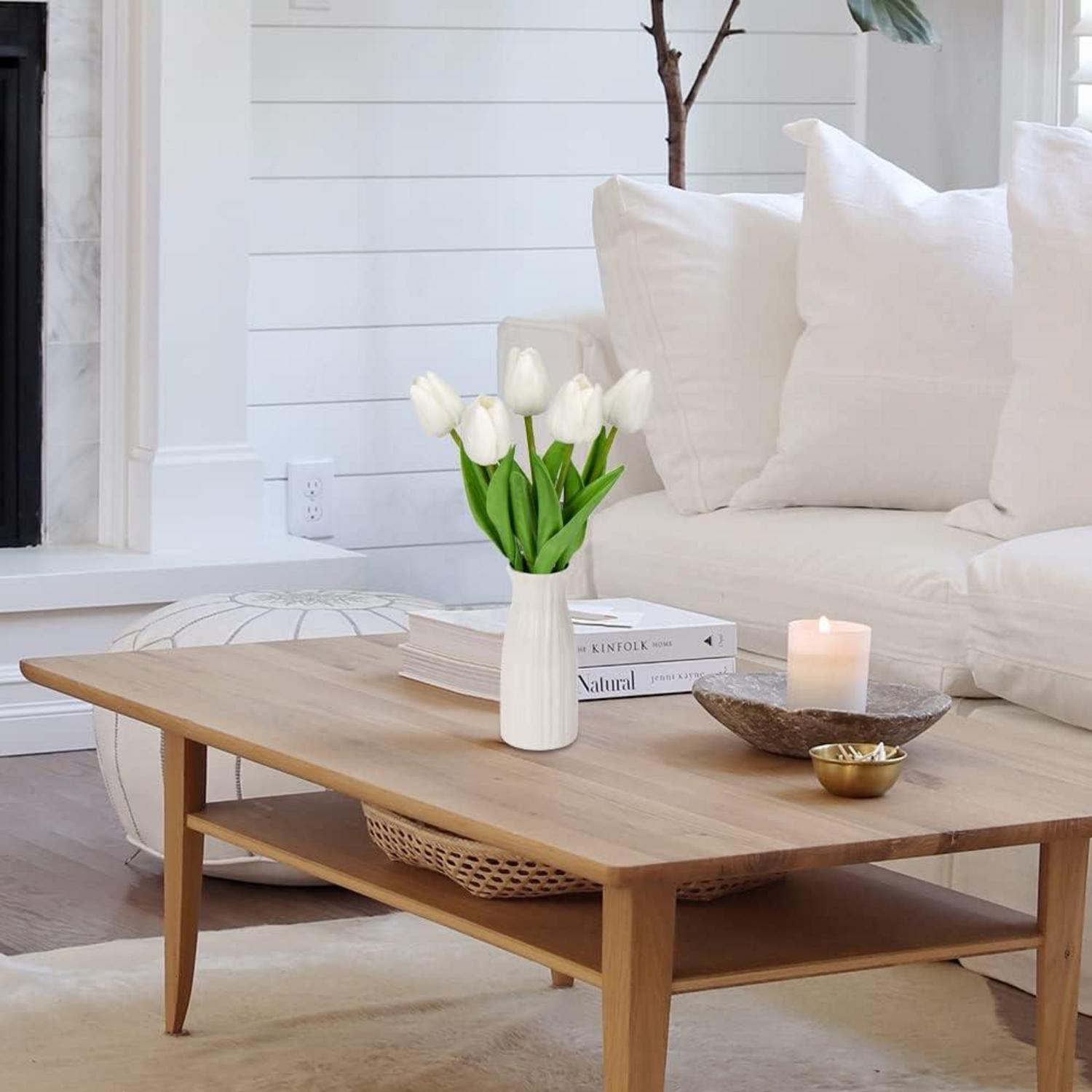 Künstliche Tulpen Blumen Real Touch 30 cm mit