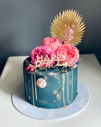 Kunstpalmenblätter Set 6 Stück tropische PU Kunstblätter Palmwedel