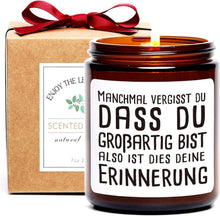 Duftkerze Geschenk für Frauen mit Spruch - Lustige Erinnerung