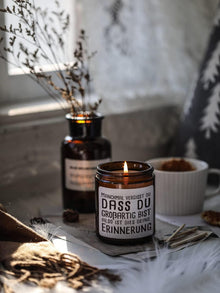 Duftkerze Geschenk für beste Freundin - Natürliches
