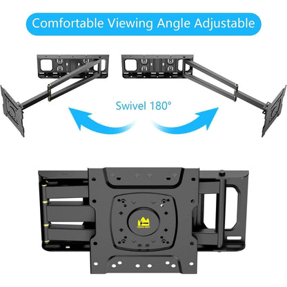 TV Wandhalterung schwenkbar neigbar 37-75 Zoll 60kg VESA