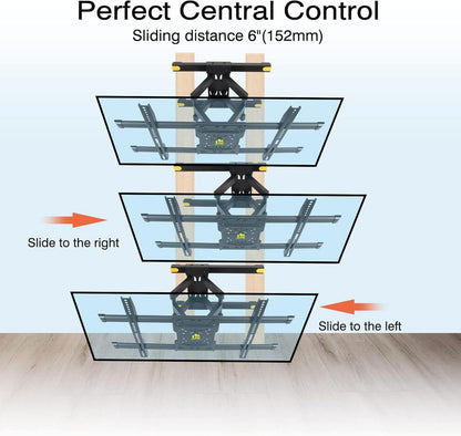 TV Wandhalterung schwenkbar neigbar 37-75 Zoll 60kg VESA