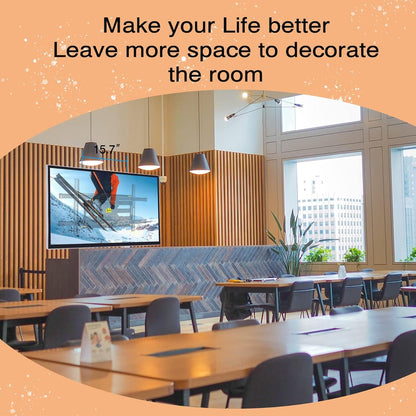 TV Wandhalterung schwenkbar neigbar 37-75 Zoll VESA 600x400mm bis 60kg