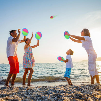 Klettballspiel für Kinder Strandspielzeug Ball Wurfspiel