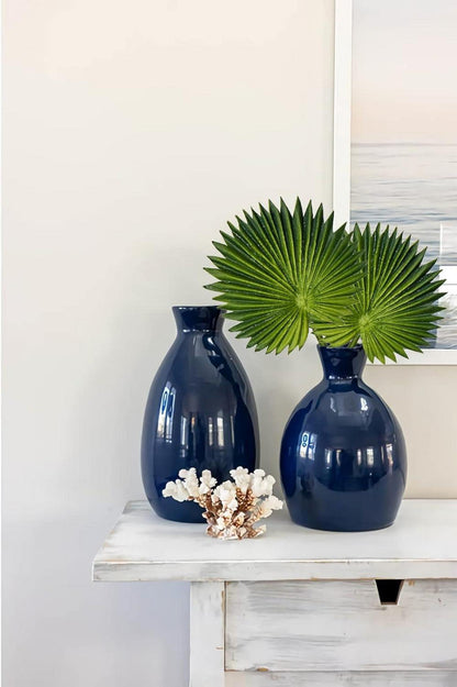 Briful 6er Set Palmenblätter Kunstpflanze Tropische Dekoration