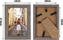 12er Set Bilderrahmen Collage 10x15 cm Grau - Fotorahmen