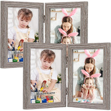 Doppelter Bilderrahmen 13x18cm Klappbarer Fotorahmen für 2