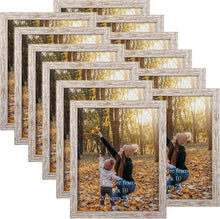 12er Set Bilderrahmen 20x25 cm Beige Fotorahmen Collage Plexiglas
