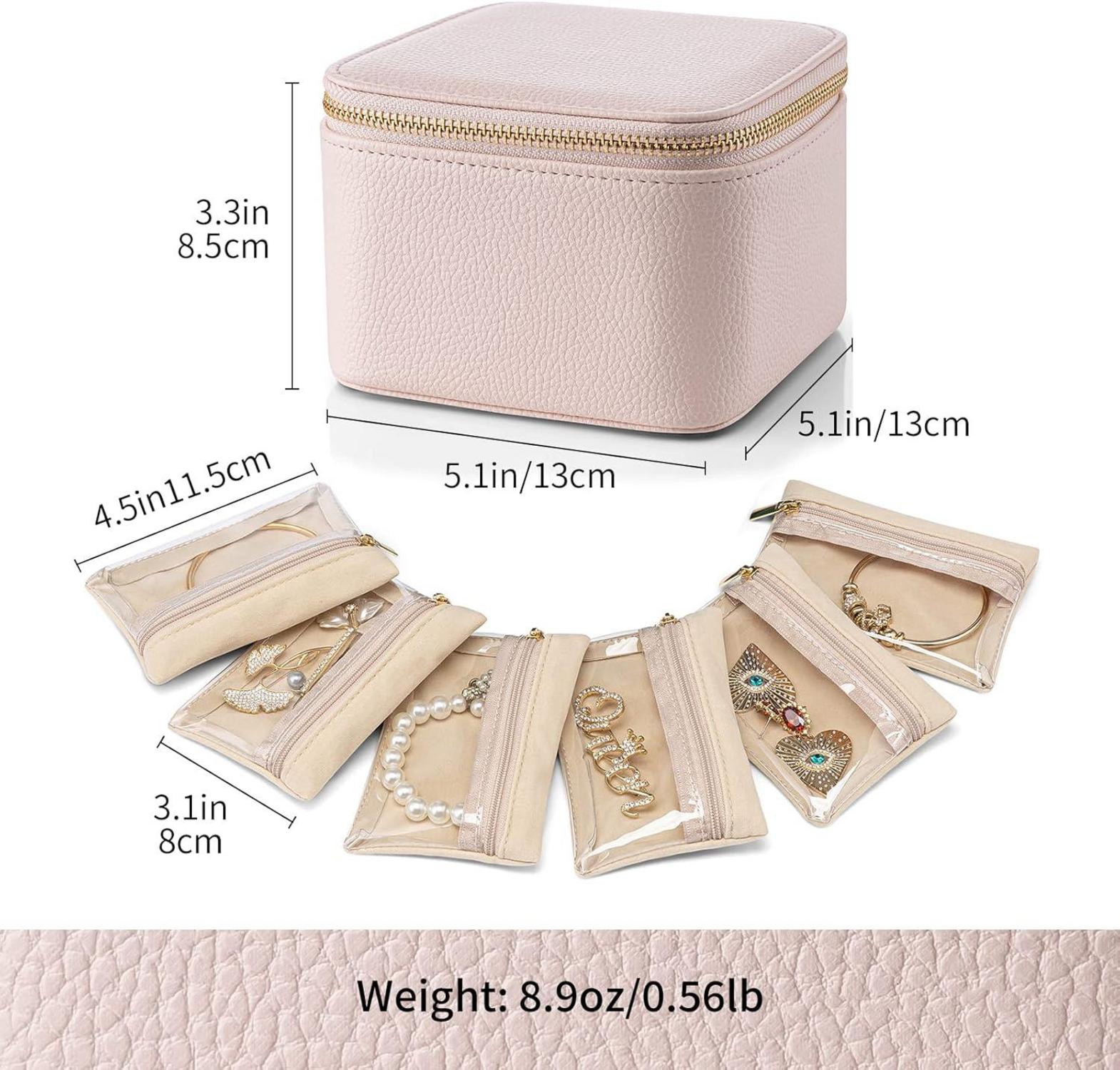 Schmuckkästchen Reise 6 Schmuckbeutel Modern Schmuck Organizer Klein