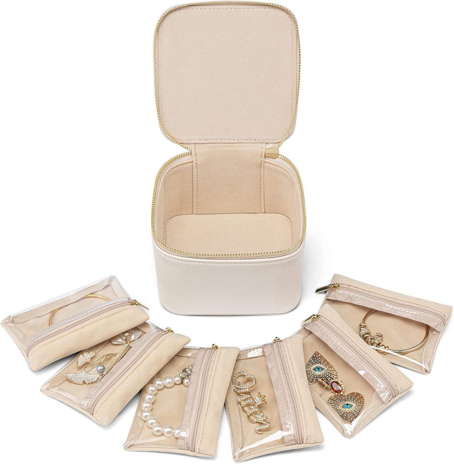 Schmuckkästchen Organizer Schmuckaufbewahrung Reise Geschenk