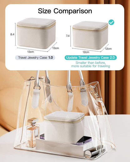 Schmuckkästchen Reise Schmuck Organizer Schmuckaufbewahrung Geschenk