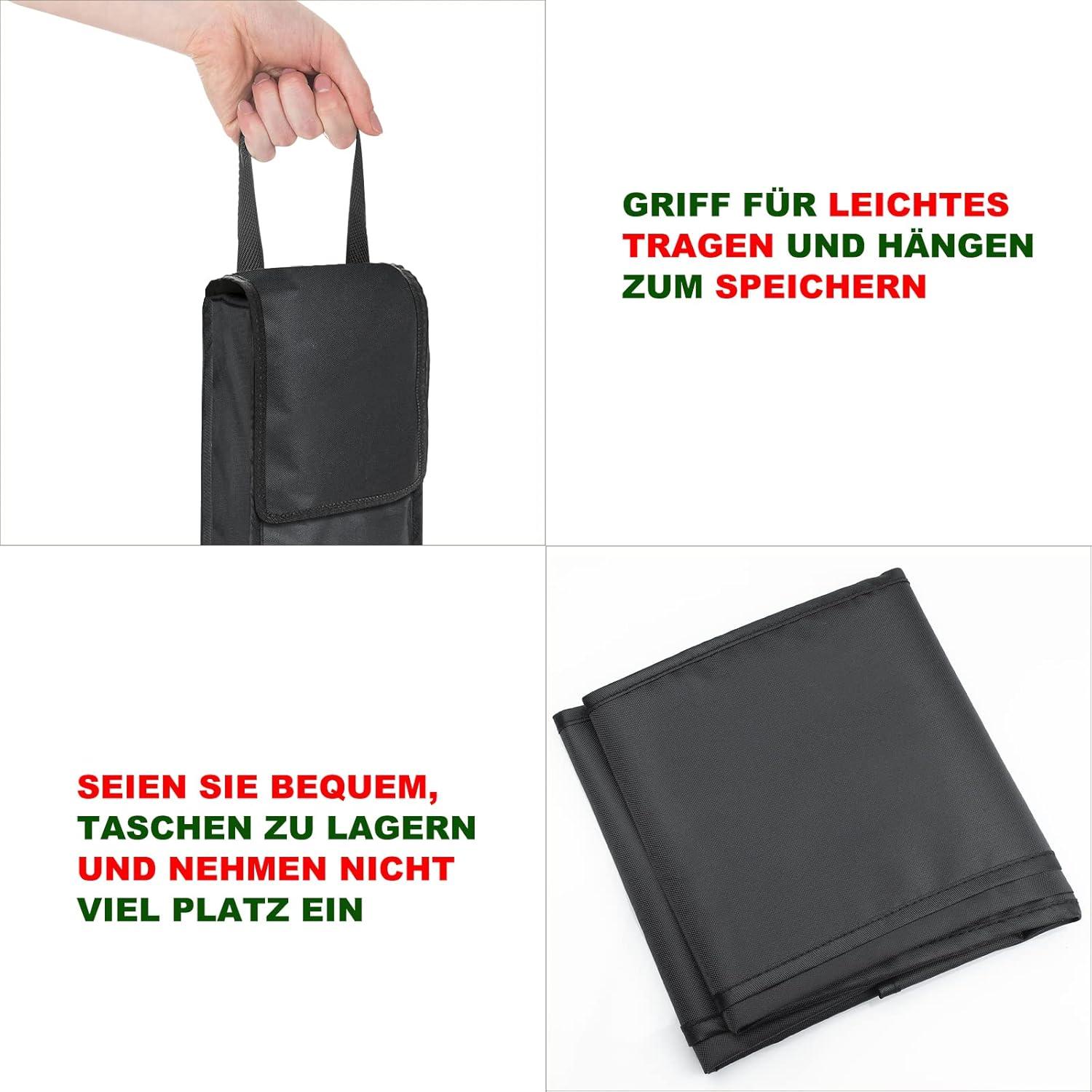 2er Set Geschenkpapier Aufbewahrungstasche aus haltbarem Oxford-Gewebe