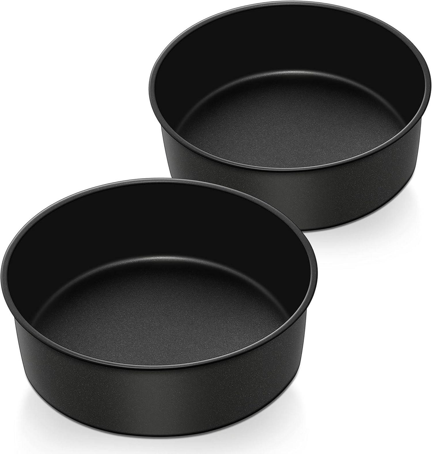 Homikit Edelstahl Backform Set 20cm Rund Tortenform