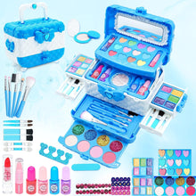 Kinderschminke Set Mädchen Frozen 57-teilig Waschbar Make-up Kinder