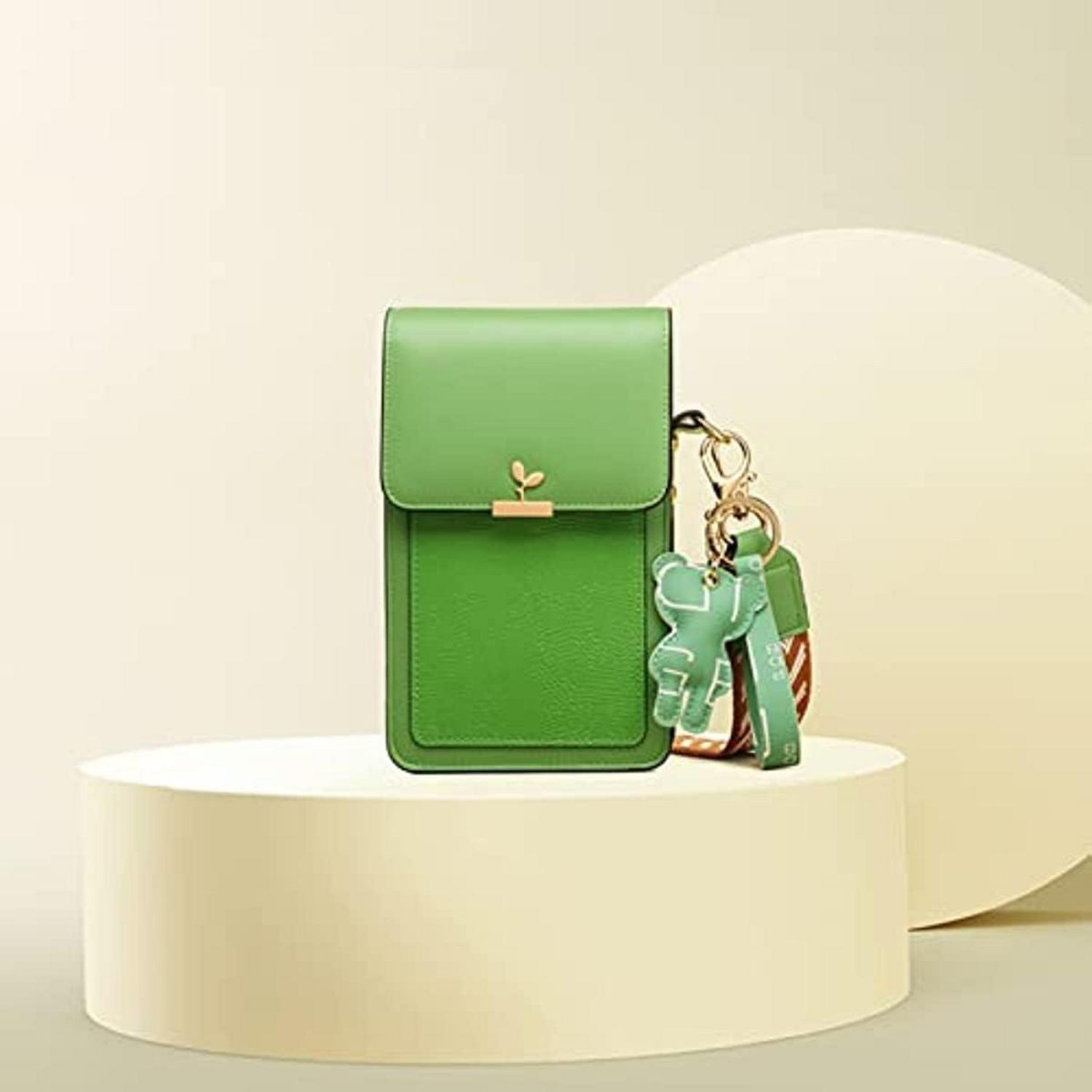 Handy Umhängetasche Damen PU Leder Mini Bag Schultertasche